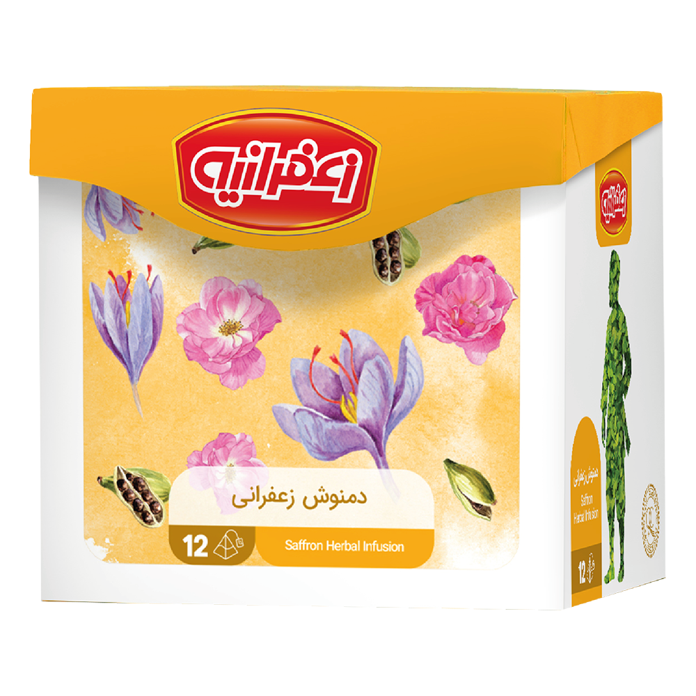 دمنوش زعفرانی زعفرانیه